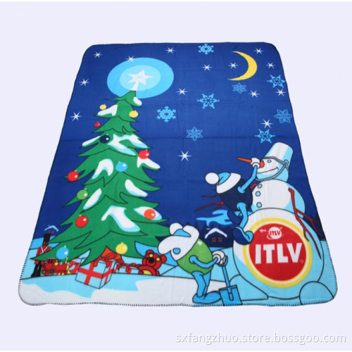Plüsch Polar Fleece Throw Printing Decken